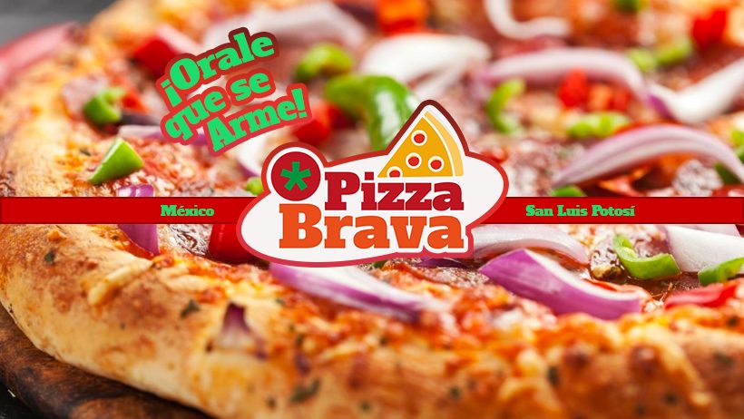 Portada para Facebook de Pizza Brava, San Luis Potosí: ¡Órale que se arme!